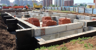 Фундаменты промышленных зданий в Пушкино цена от 25258 руб. - заказать строительство фундамента промздания под стальные колонны